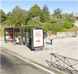 As Cancelas · Camino Francés Mupi en área de As Cancelas y Camino Francés